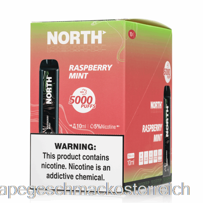 [10er-Pack] North 5000 Einweg-Vape-Geschmack